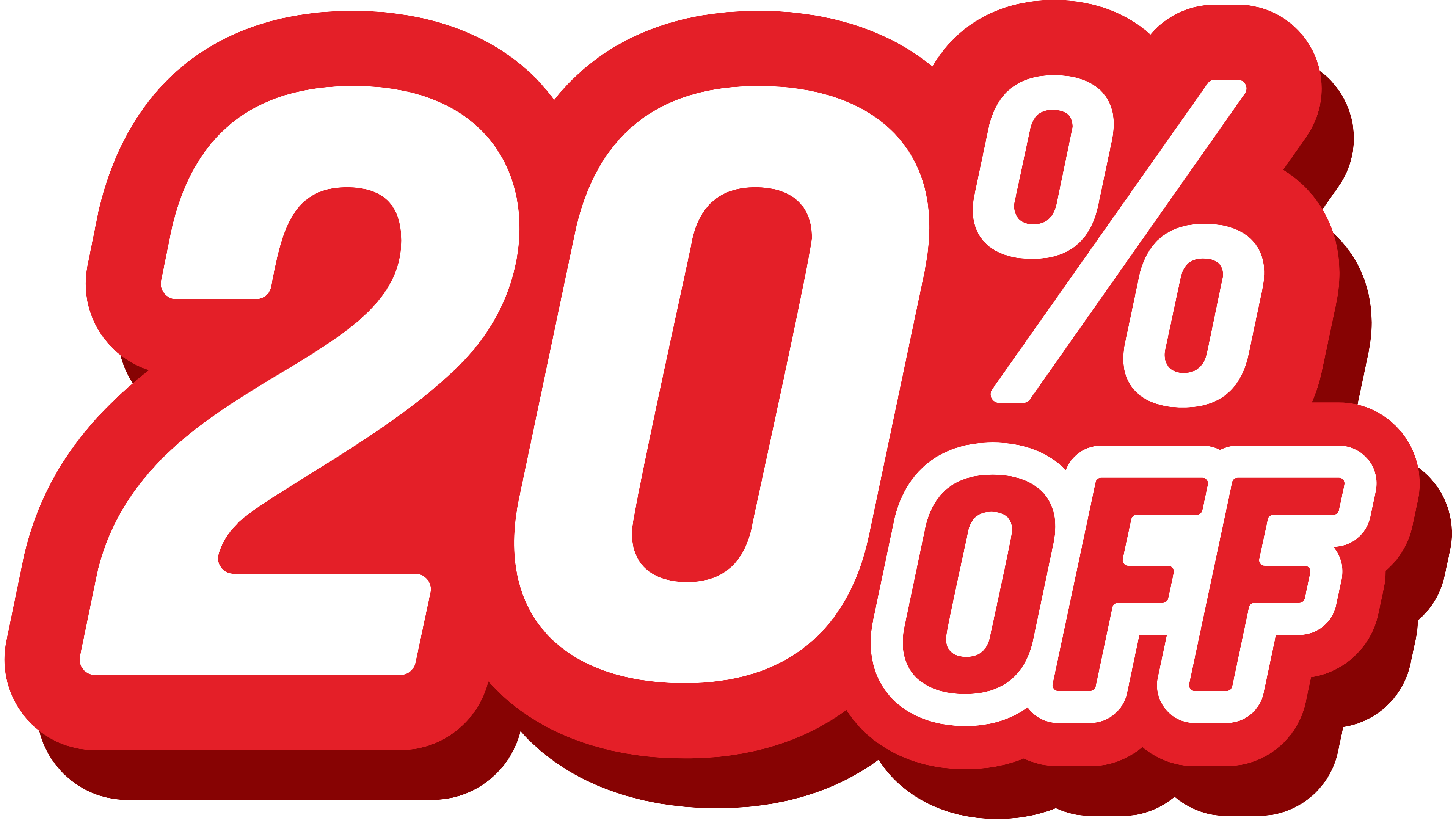 20% OFF