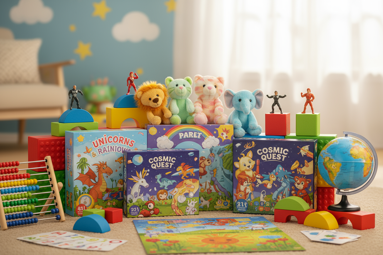 الدمى والألعاب