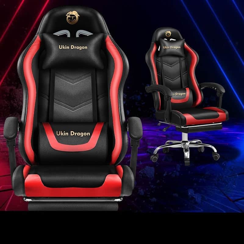 كرسي Games للألعاب مع مسند للقدمين