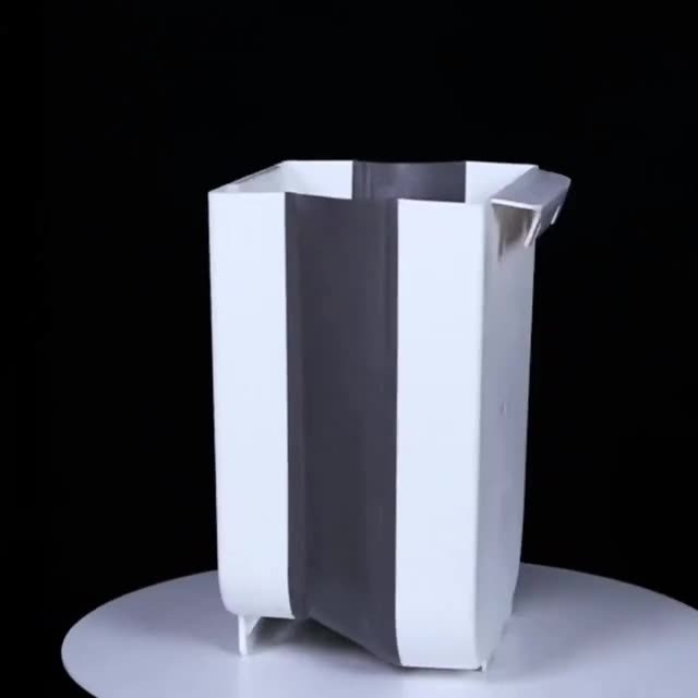 سلة المهملات المعلقة القابلة للطي