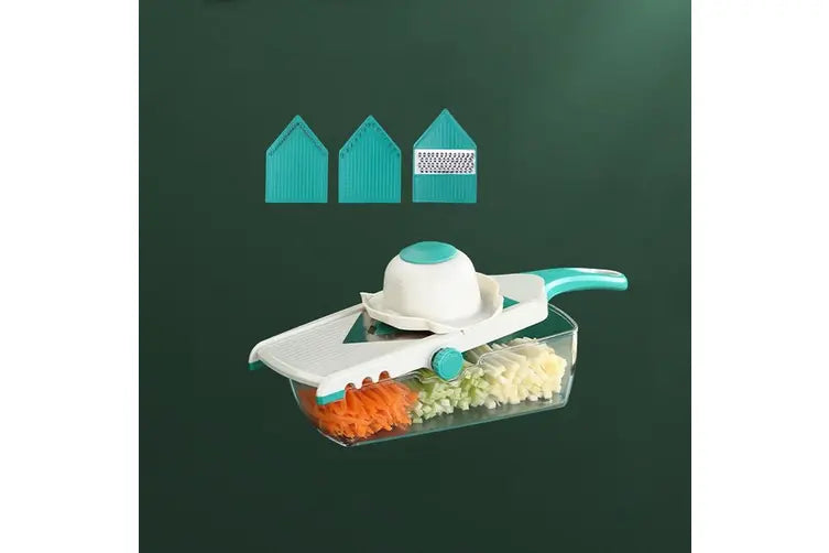 قطاعة خضروات متعددة الوظائف يدوية من الفولاذ المقاوم للصدأ