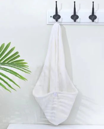 قبعة تجفيف الشعر الملفوفة ، فوطة ماصة لتجفيف الشعر، فوطة سحرية لتجفيف الشعر، فوطة تجفيف الشعر من المايكروفايبر ، فوطة حمام لتجفيف الشعر