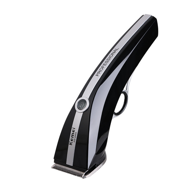 ماكينة قص وتصفيف الشعر الإحترافية القابلة لإعادة الشحن  kemei