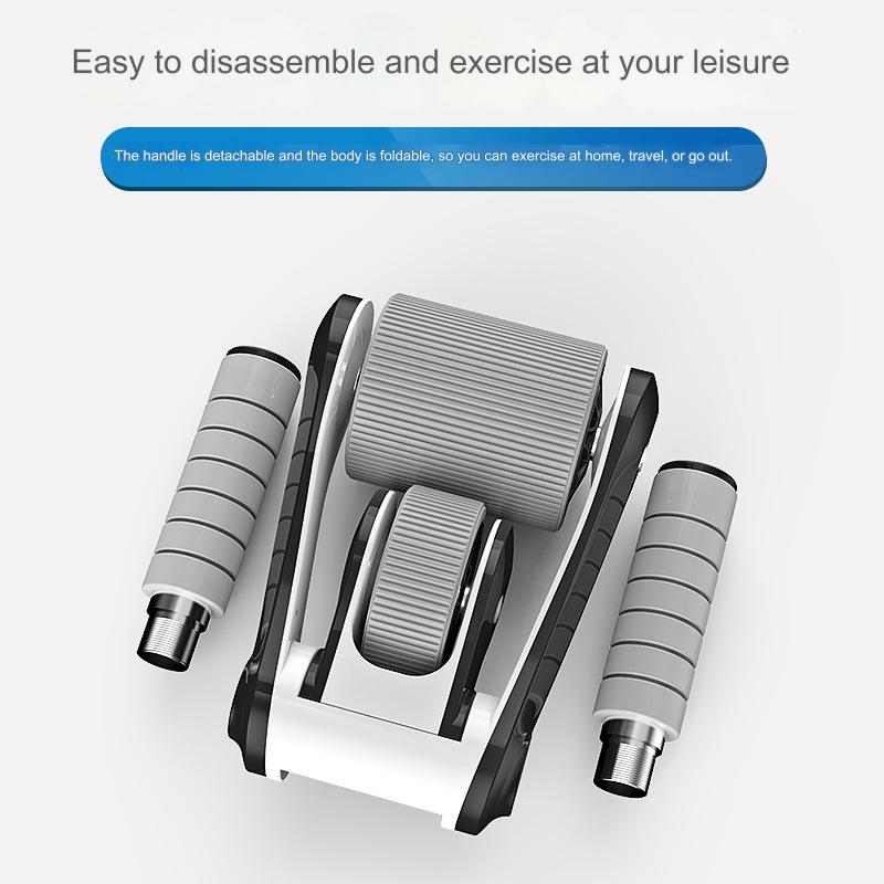 عجلة لتمارين البطن الأساسية وتمارين القوة في الجيم المنزلي