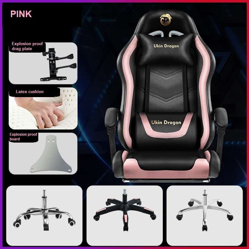 كرسي Games للألعاب مع مسند للقدمين