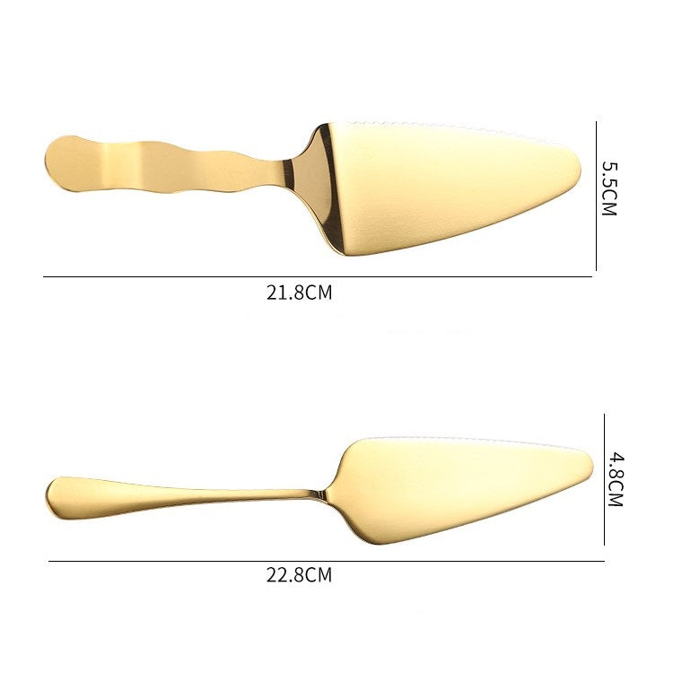 ملعقة كيك ستانلس ستيل الغير قابل للصدأ أو تغيير اللون