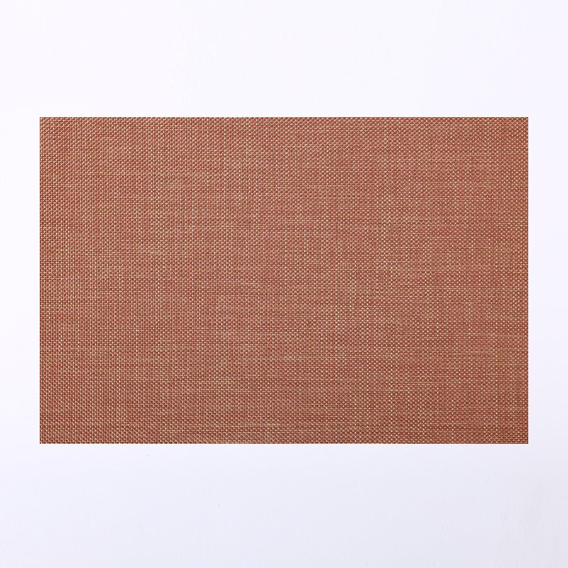 مفارش طاولة منزلية سميكة بلون سادة عازلة ومقاومة للماء