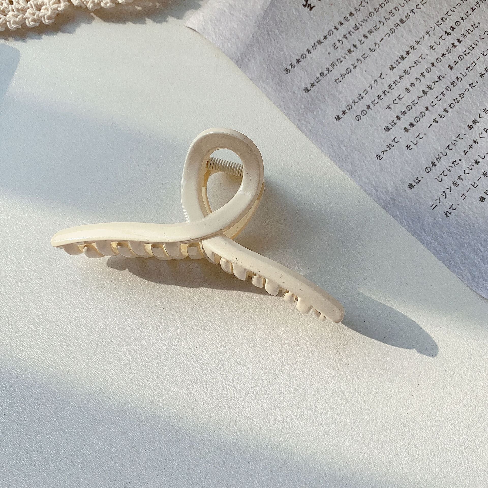 مشابك شعر كبيرة للشعر الكثيف، توكة شعر، مشابك شعر غير لامعة غير قابلة للانزلاق لتثبيت الشعر المجعد السميك والرقيق