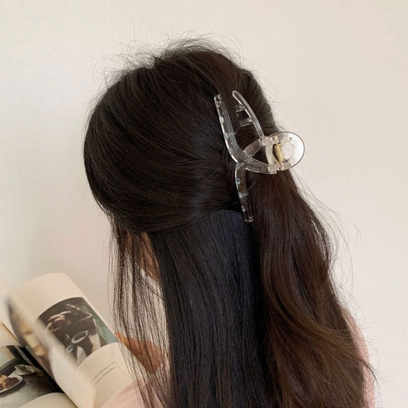 مشابك شعر كبيرة للشعر الكثيف، توكة شعر، مشابك شعر غير لامعة غير قابلة للانزلاق لتثبيت الشعر المجعد السميك والرقيق