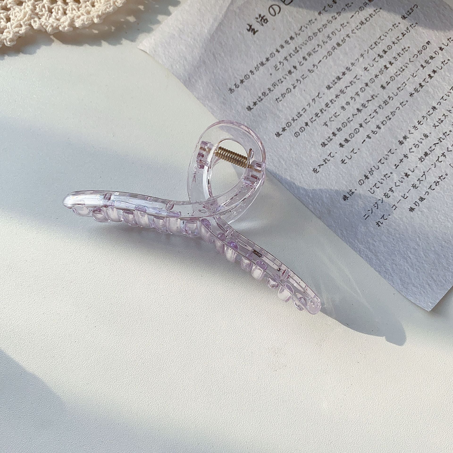 مشابك شعر كبيرة للشعر الكثيف، توكة شعر، مشابك شعر غير لامعة غير قابلة للانزلاق لتثبيت الشعر المجعد السميك والرقيق