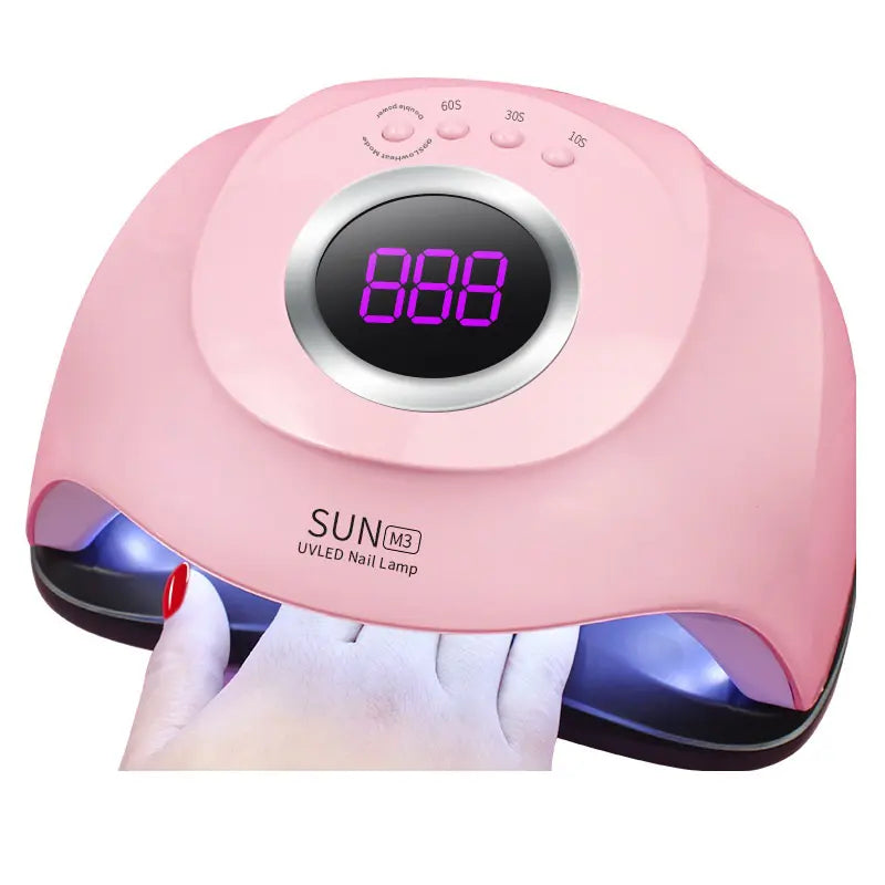 مصباح طلاء الأظافر (Sun M3) عالي الطاقة بالأشعة فوق البنفسجية بـ45 مصباحًا