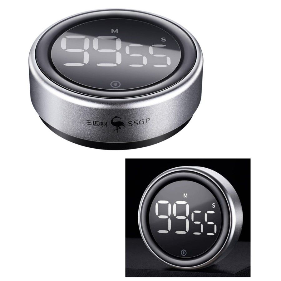 مؤقت مطبخ مغناطيسي رقمي  SSGP مع منبه