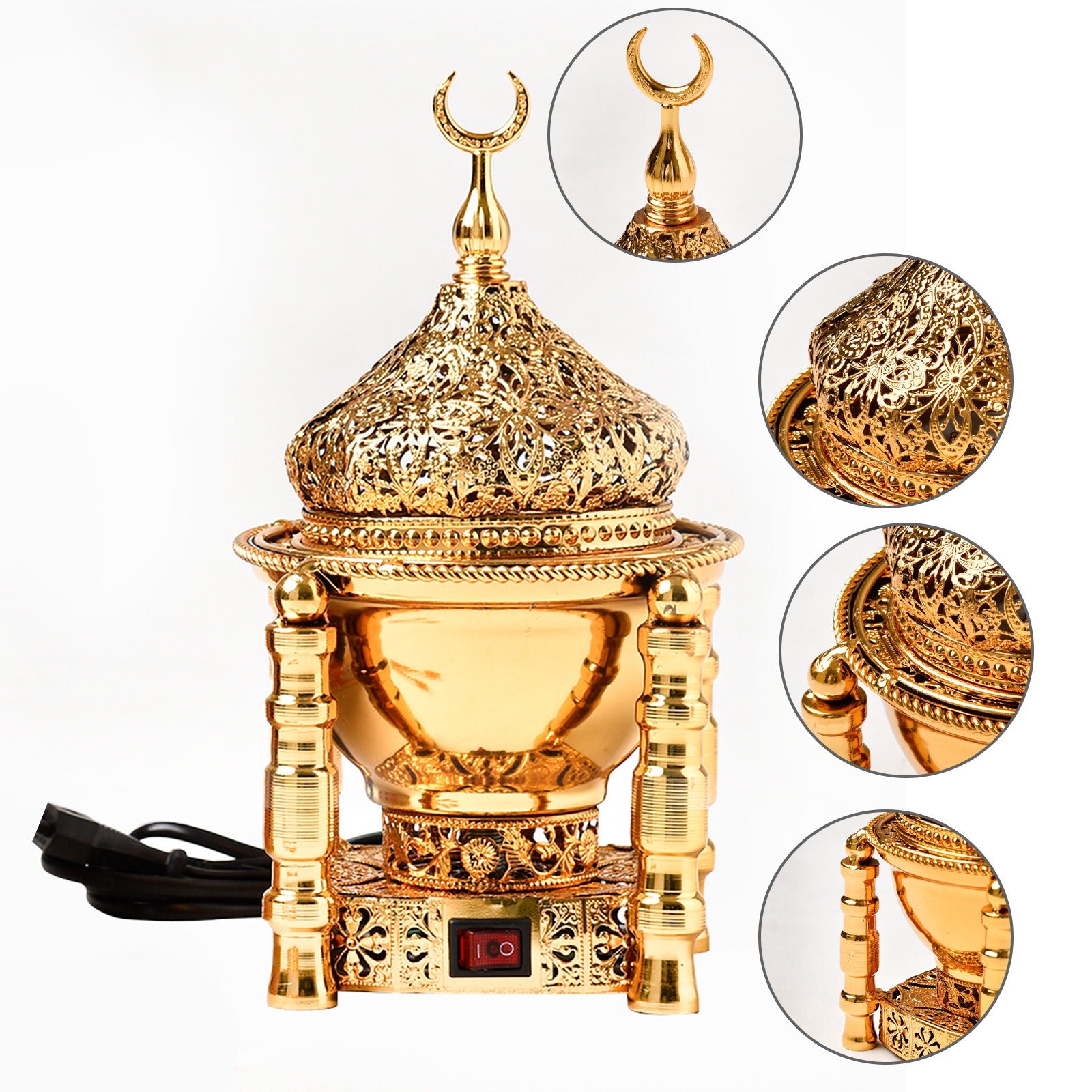 مبخرة عود كهربائية بتصميم فاخر