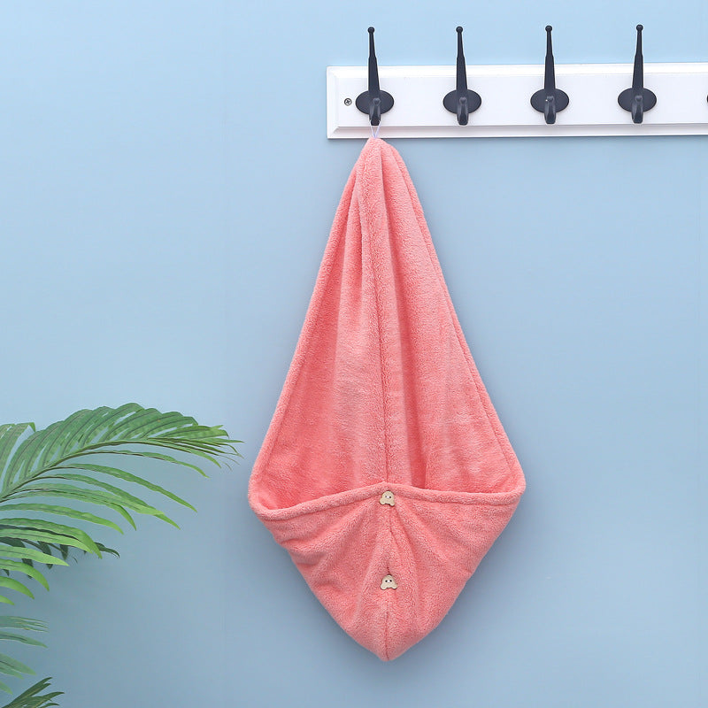 قبعة تجفيف الشعر الملفوفة ، فوطة ماصة لتجفيف الشعر، فوطة سحرية لتجفيف الشعر، فوطة تجفيف الشعر من المايكروفايبر ، فوطة حمام لتجفيف الشعر