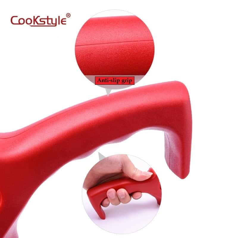 مسن سكاكين المطبخ متعددة الوظائف بثلاث فتحات Cookstyle