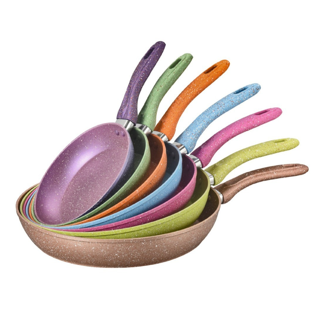 طاسة قلى جرانيت, مقلاه جرانيت, طاسات قلى جرانيت متعددة الألوان