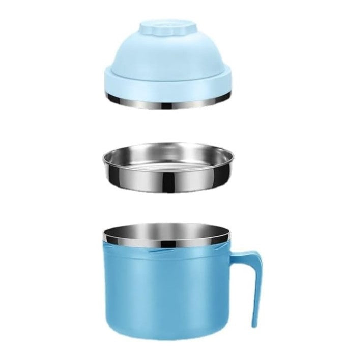 صندوق طعام عازل للحرارة من الفولاذ المقاوم للصدأ ومضاد للبكتيريا