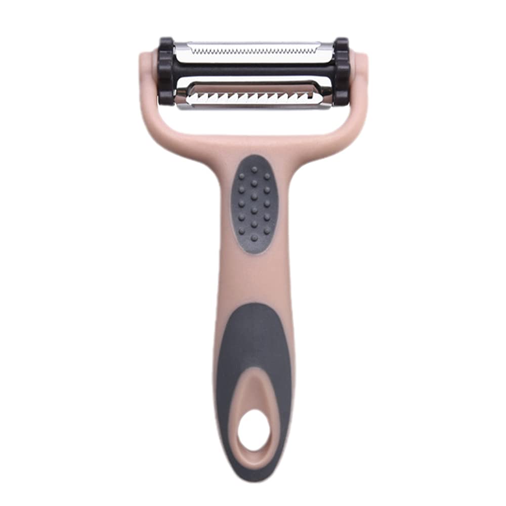 مقشرة للمطبخ من cook style متعددة الوظائف ومضادة للإنزلاق مقشرة جوليان 3 في 1 مع مقشرة مستقيمة ومقشرة مسننة للفواكه والخضروات