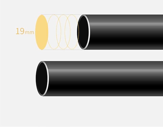 أستاند معدنى لتعليق الملابس مع منظم سفلي بطبقة واحدة
