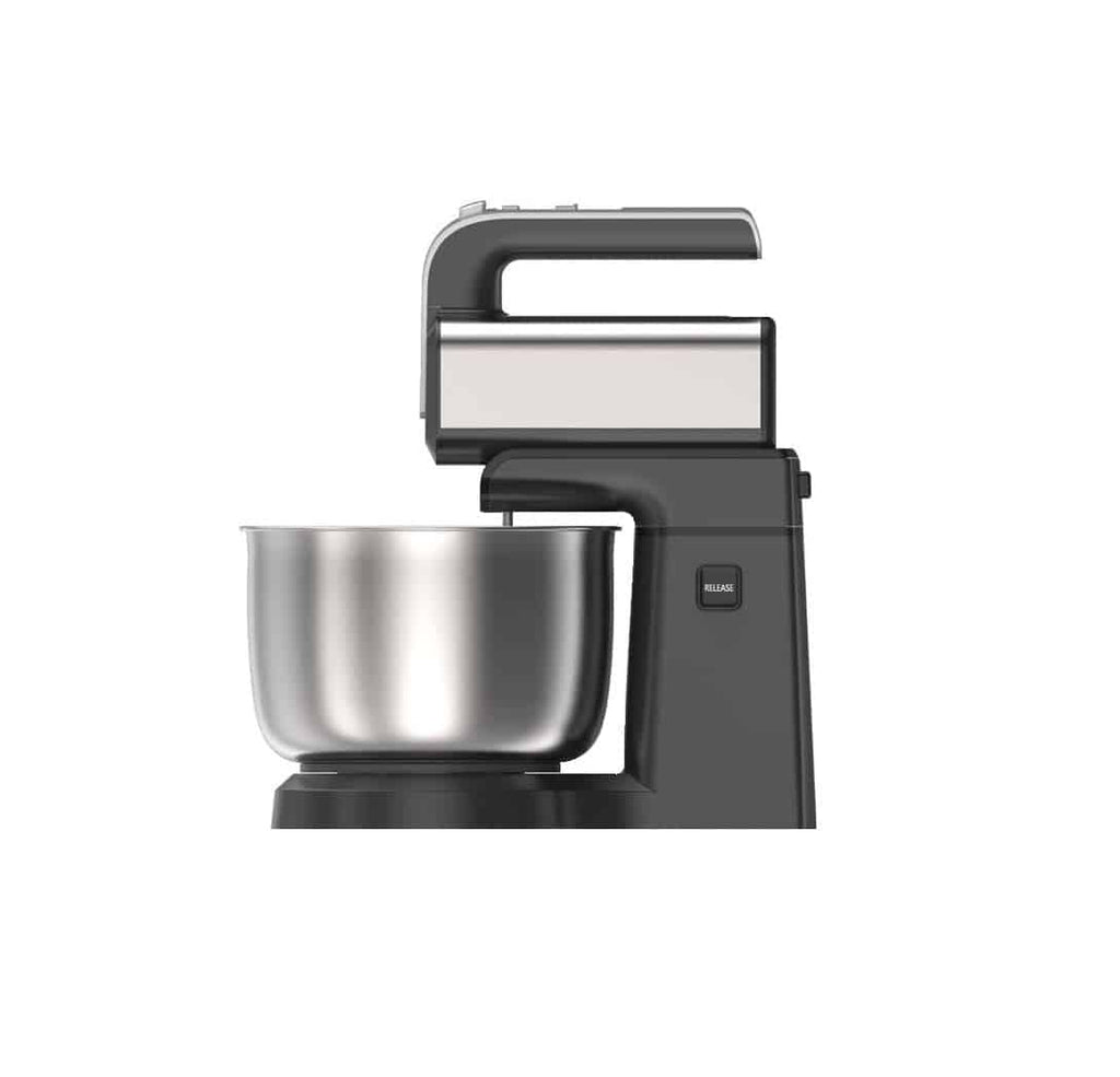 عجان Haeger الكهربائي بسعة 3.5 لتر لخفق البيض وصنع العجين