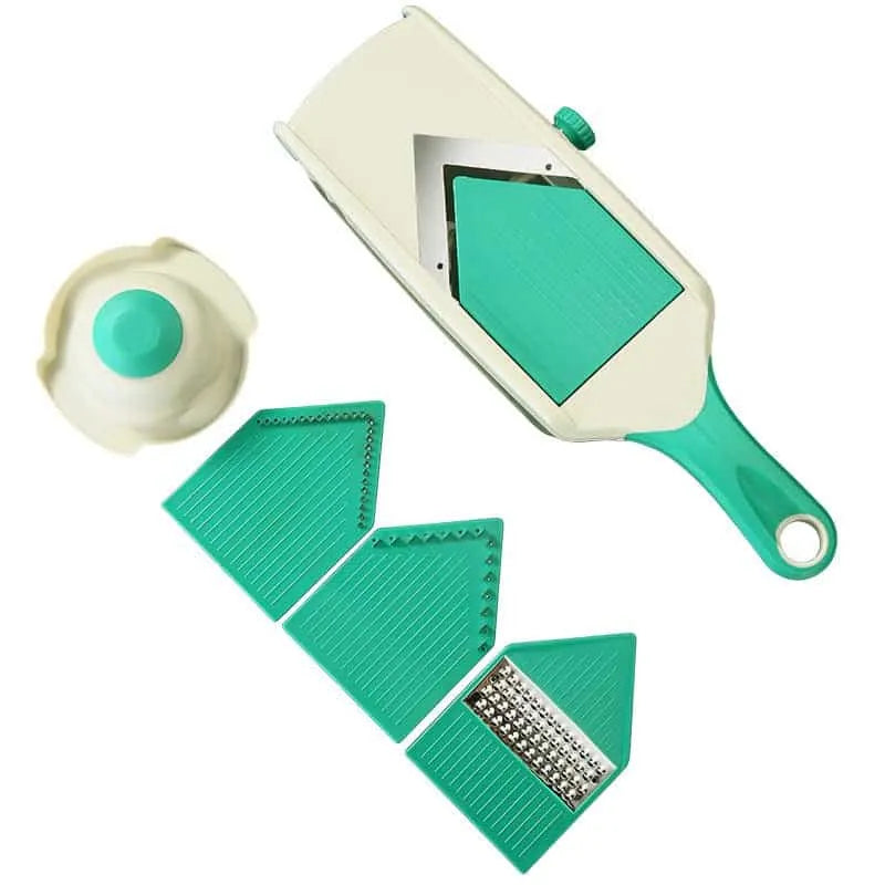 قطاعة خضروات متعددة الوظائف يدوية من الفولاذ المقاوم للصدأ