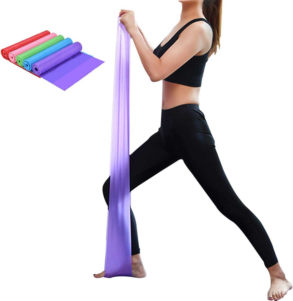 حزام شد اليوجا، حزام مقاومة للياقة البدنية، حزام مطاطي لتدريب القوة