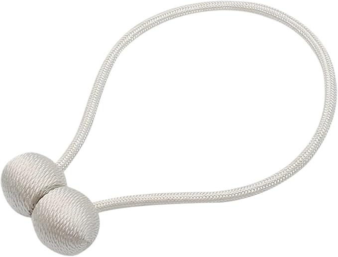 طقم أربطة ستائر مغناطيسية مكون من قطعتين