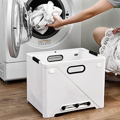 سلة تخزين ملابس محمولة وقابلة للطي