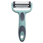 مقشرة للمطبخ من cook style متعددة الوظائف ومضادة للإنزلاق مقشرة جوليان 3 في 1 مع مقشرة مستقيمة ومقشرة مسننة للفواكه والخضروات