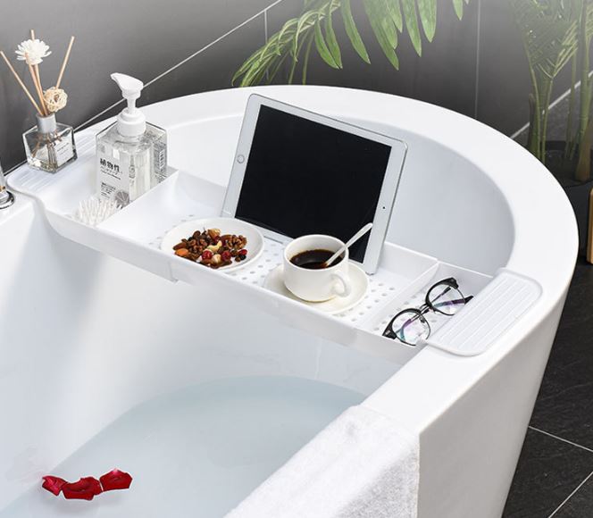 منظم حوض الإستحمام متعدد الوظائف وقابل للتوسيع