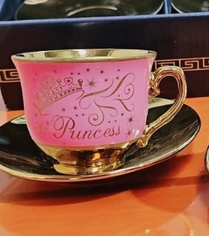 طقم فناجين قهوة تركي فاخر من السيراميك عالى الجودة ،12 قطعة