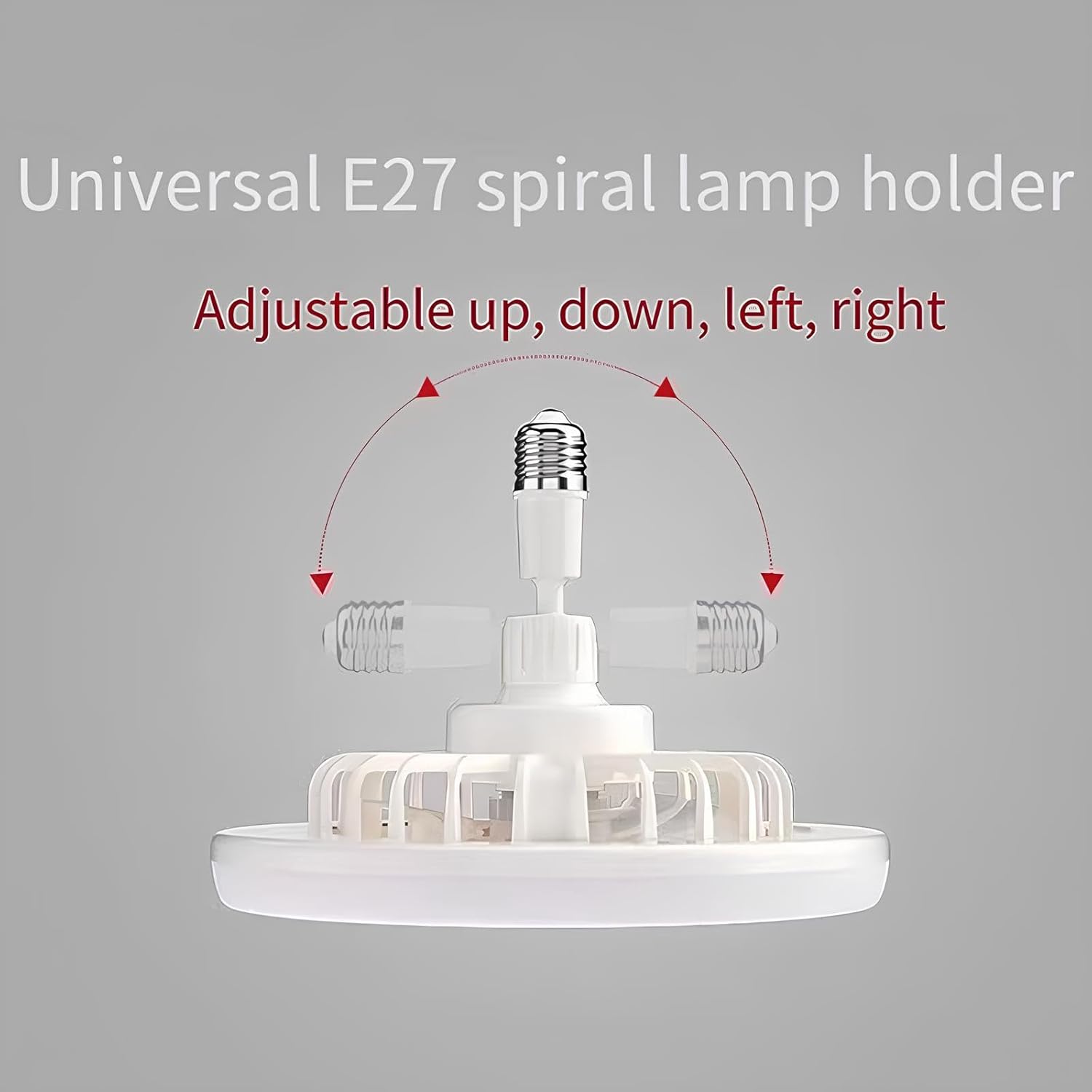 مروحة مقبس إضاءة، مروحة مقبس سقف مع إضاءة وجهاز تحكم عن بعد، مروحة لمبة إضاءة LED، مروحة سقف لولبية في مقبس إضاءة، مروحة سقف هادئة للمطبخ والحمام وغرفة التخزين والجراج