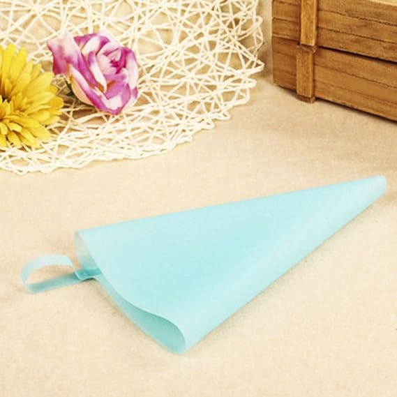 أداة تزيين الكيك المصنوعة من السيليكون القابل لإعادة الإستخدام للكب كيك وكريمة التزيين