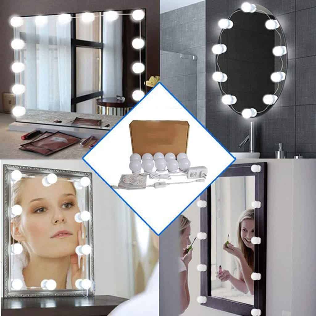 مصابيح إضاءة لمرآة التجميل