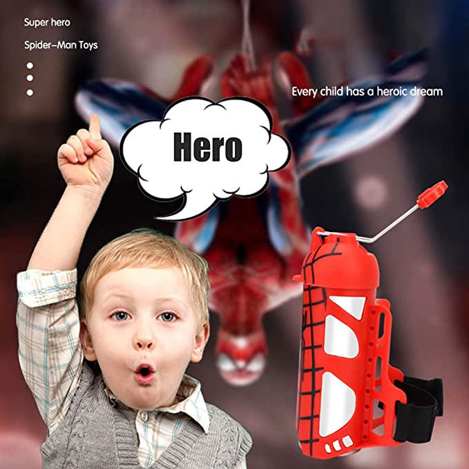 قفازات قاذفة حرير العنكبوت