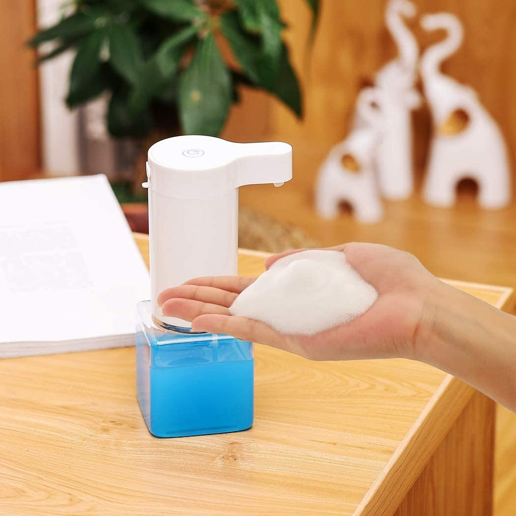 موزع صابون أوتوماتيكي رغوي ذكي لغسل اليدين بدون لمس