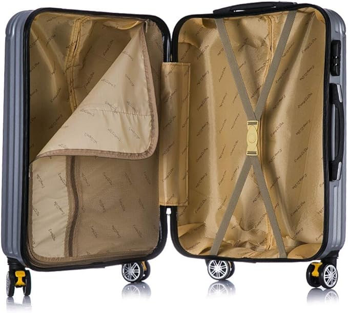 حقيبة سفر اللون وردى خفيفة الوزن تتميز بالمرونة وسهولة الحمل بمقبض قابل للتعديل