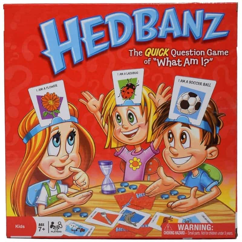 لعبة Headbanz اللوحية، لعبة بطاقات التخمين