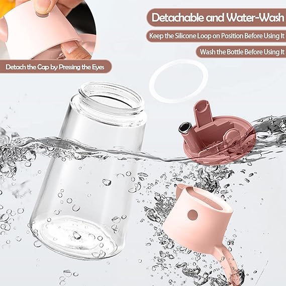 موزع زيت للمطبخ مع غطاء قلاب تلقائي وتحكم دقيق في الزيت بسعة 550 مل