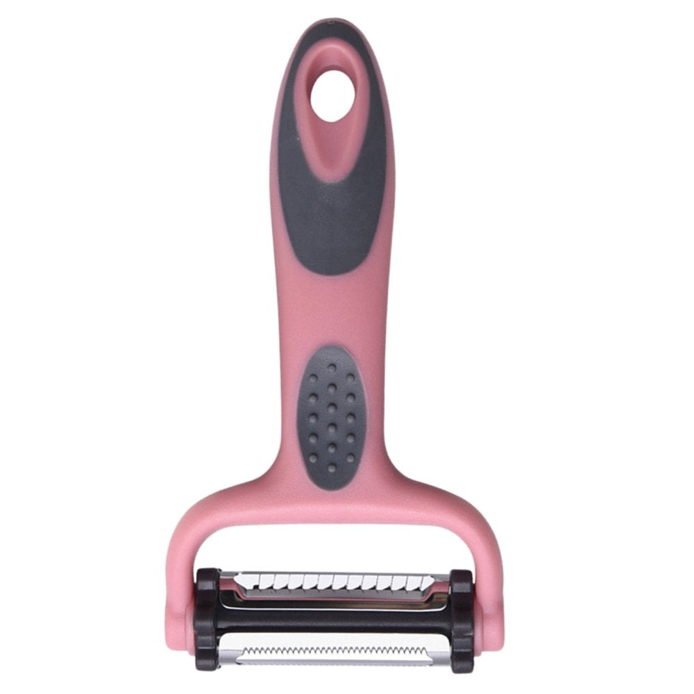 مقشرة للمطبخ من cook style متعددة الوظائف ومضادة للإنزلاق مقشرة جوليان 3 في 1 مع مقشرة مستقيمة ومقشرة مسننة للفواكه والخضروات