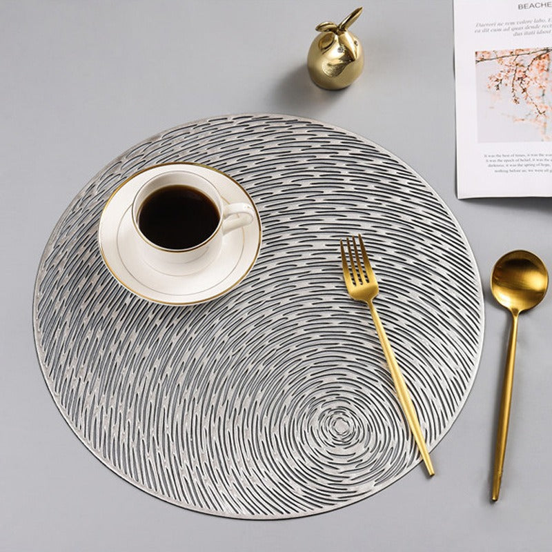 مفارش دائرية، كوستر، عازل للحرارة بقاعدة مضادة للإنزلاق