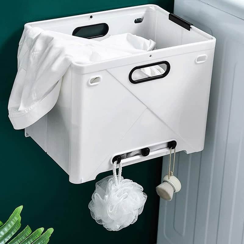 سلة تخزين ملابس محمولة وقابلة للطي