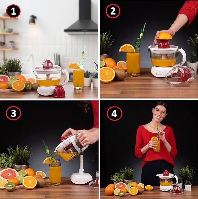 عصارة برتقال Haeger الكهربائية