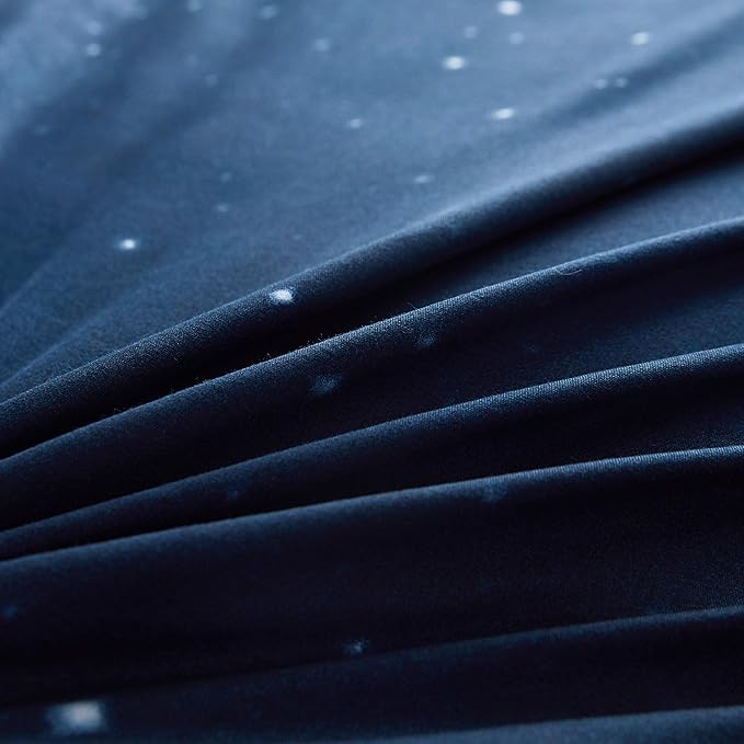 طقم ملاية أستك قطن 4 قطع - ملاية مثبته لسرير مع 1 غطاء مخدة طويلة مع 2 غطاء خدادية