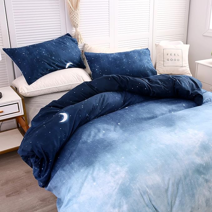 طقم ملاية أستك قطن 4 قطع - ملاية مثبته لسرير مع 1 غطاء مخدة طويلة مع 2 غطاء خدادية