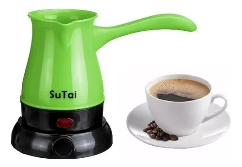 ماكينة القهوة التركية الكهربائية مع مقبض غلاية بسعة 500 مل, غلاية صنع القهوة