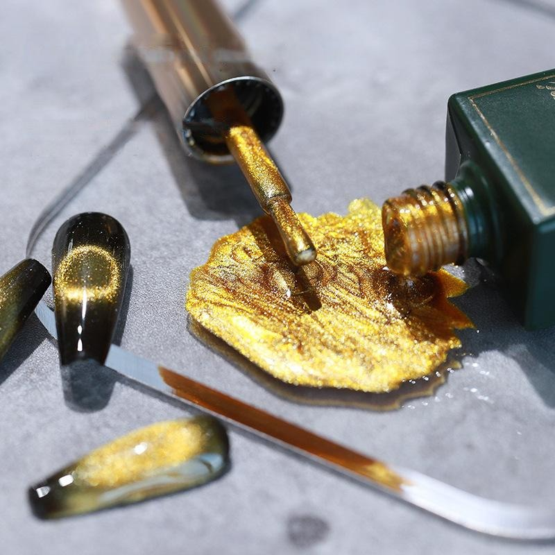 جل مغناطيسي كات ايز،ذهبى و فضى Vendeeni