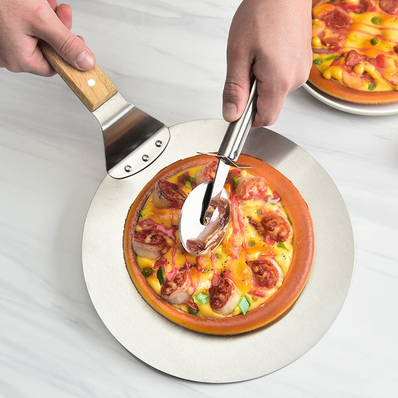 طقم حامل و قطاعة البيتزا