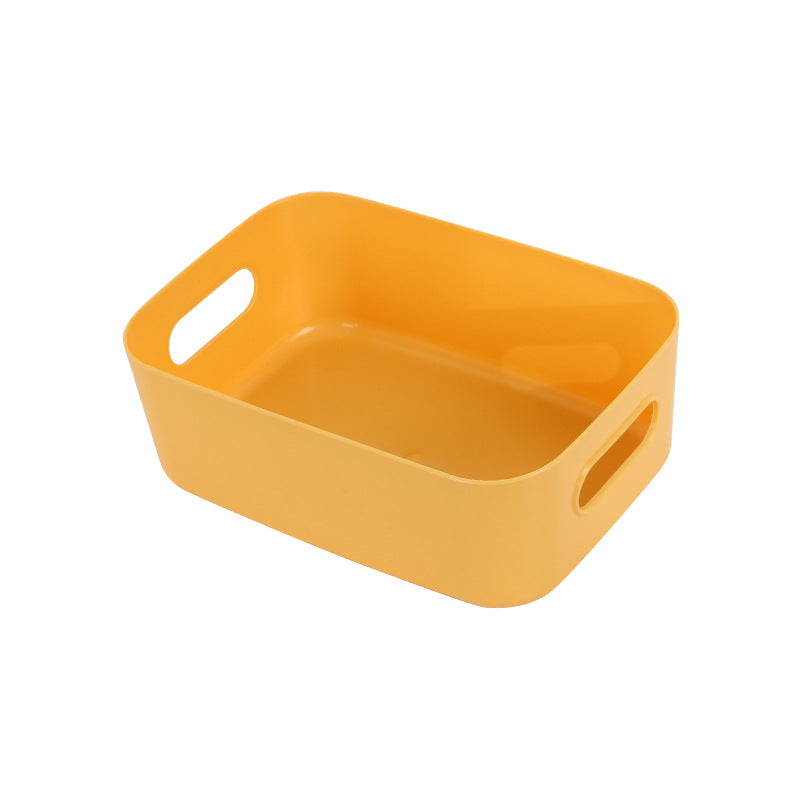 علبة تخزين مكتبية بلاستيكية واحدة للمستحضرات التجميلية أو إمدادات المطبخ أو الوجبات الخفيفة