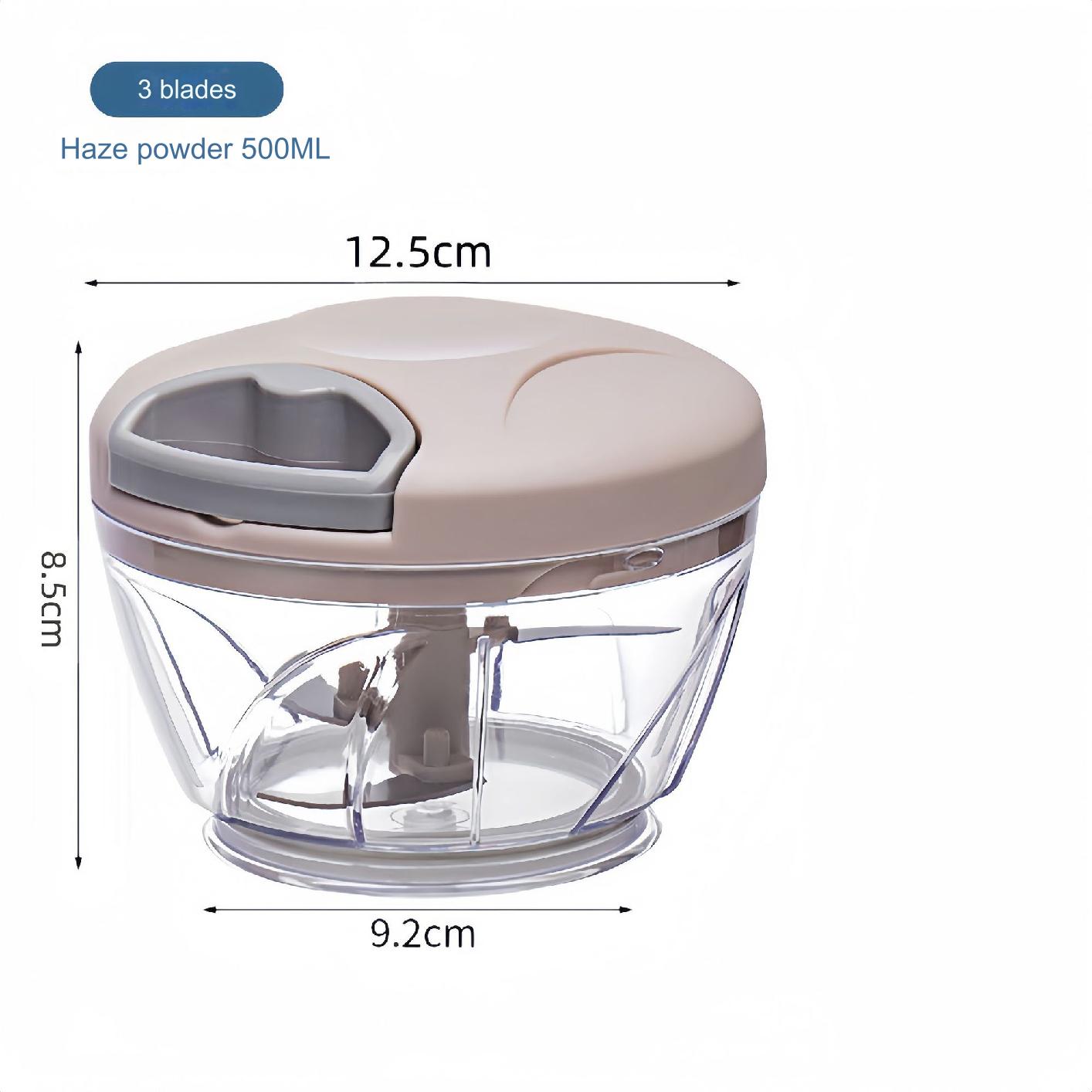 مفرمة طعام يدوية، مفرمة ثوم يدوية، لفرم الثوم والخضروات والمكسرات واللحم والفلفل